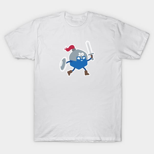 20 Sided Hero T-Shirt by Monkopotamus